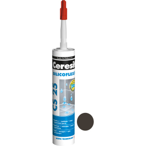 Затирка силіконовий шов Ceresit Micro Protect CS25 0.285 кг Темно-коричневий (CR1095892)