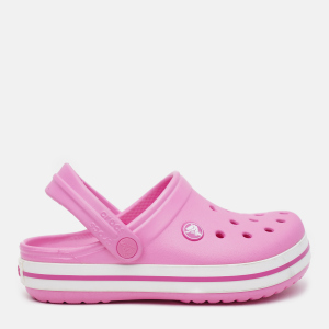 Кроки Crocs Kids Jibbitz Crocband Clog K 204537-6U9-J2 33-34 Рожеві (887350925494) краща модель в Полтаві