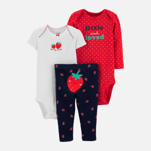 Комплект (боді 2 шт + легінси) Carters 1H364810 62 см 960 MC Multicol (192136681540) краща модель в Полтаві