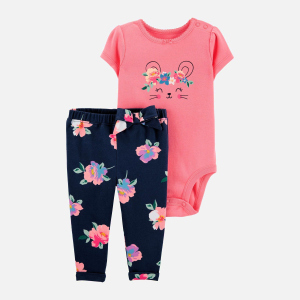 купить Комплект (боди-футболка + леггинсы) Carters 1I504210 86 см 650 P Pink (194133182839)