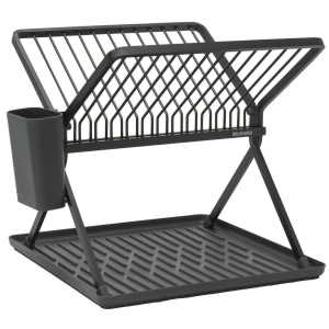 Сушилка для посуды Brabantia Foldable Dish Rack Темно-серая (139406) в Полтаве