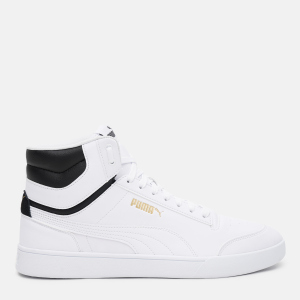 Кеды Puma Shuffle Mid 38074801 43 (9) 28 см Puma White-Puma White-Puma Black-Puma Team Gold (4063699519853) в Полтаве