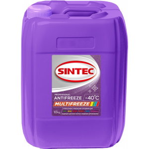 Антифриз Sintec Multi Freeze -40°C 10 кг Фіолетовий (800541) ТОП в Полтаві