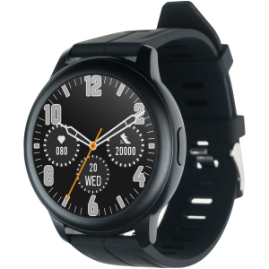 Смарт-годинник Globex Smart Watch Aero Black (4820183720726) ТОП в Полтаві