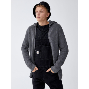 Кардиган Pull & Bear XAZ217038URTG M Сірий (DD8000004572628) ТОП в Полтаві