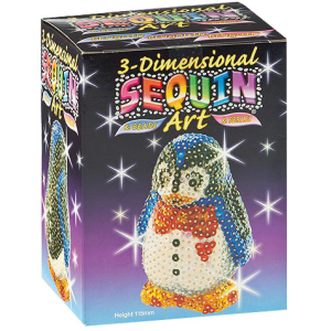 Набір для творчості Sequin Art 3D Penguin 11.5 см (SA0503) краща модель в Полтаві