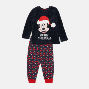 Піжама (футболка з довгим рукавом+штани) Disney Mickey TH2170 NY 98 см Синя (3609084625030) ТОП в Полтаві