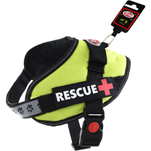 Шлея усиленная Pet Nova Rescue+ S 45-55 см Салатовая (HA-RESCUE-LIGHTGREEN-S) (5903031442274) лучшая модель в Полтаве