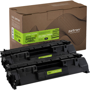 Картридж Patron Green Label HP LJ CE505A/Canon 719 Dual Pack (2шт) (PN-05A/719DGL) рейтинг