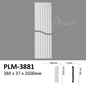 Пілястра 388-2 молдинг PLM-3881 * 388 x 37 x 2600 в Полтаві