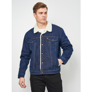 Джинсовая куртка Levi's Type 3 Sherpa Trucker 16365-0084 XL Rockridge (5400599455079)