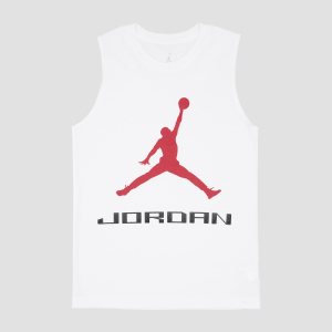 Майка Jordan 951101-001 146-156 см Белая (9328219705) лучшая модель в Полтаве