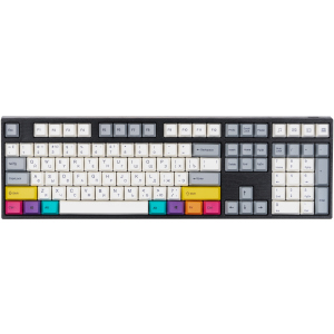 Клавіатура провідна Varmilo VA108M CMYK Cherry MX Red USB Vintage Days (VA108MR2W/LLK12RB) в Полтаві