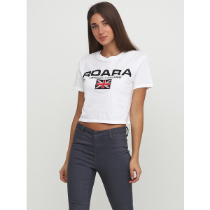 хорошая модель Футболка H&M 0636779_roara_05 XS Белая (KAY2000000319667)