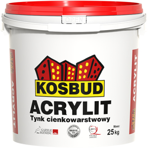 хороша модель Штукатурка акрилова KOSBUD ACRYLIT, баранчик, база, 25 кг