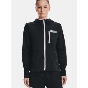 Спортивна кофта Under Armour Armour Mixed Media FZ 1365875-001 S Чорна (195250934738) ТОП в Полтаві