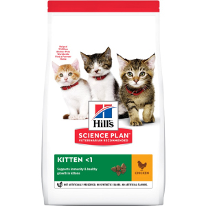 Сухий корм для кошенят Hill's Science Plan Kitten з куркою - 3 кг (604049) (52742024363) ТОП в Полтаві