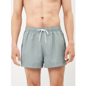 Шорты для плавания Calvin Klein Underwear Short Drawstring KM0KM00557-PN6 M Overcast Grey (8719853675717) лучшая модель в Полтаве