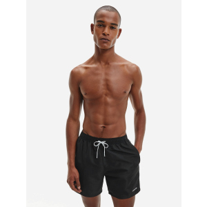 Шорты для плавания Calvin Klein Underwear Medium Drawstring KM0KM00565-BEH M Pvh Black (8719853673256) ТОП в Полтаве