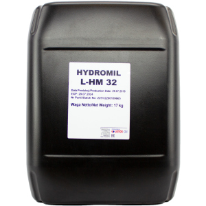 Гідравлічна олія Lotos Hydromil L-HM 32 17 кг (WH-P700T20-000) краща модель в Полтаві