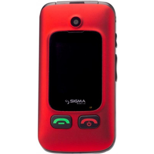 Мобильный телефон Sigma mobile Comfort 50 Shell Dual Sim Black/Red лучшая модель в Полтаве