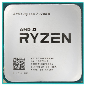 Процессор AMD Ryzen 7 1700X 3.4-3.8 GHz (YD170XBCM88AE) AM4 TRAY надежный