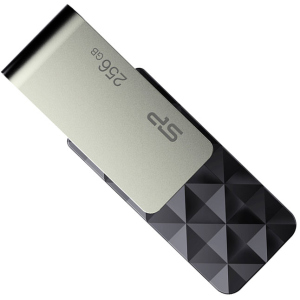 Silicon Power Blaze B30 256GB USB 3.0 Black (SP256GBUF3B30V1K) лучшая модель в Полтаве