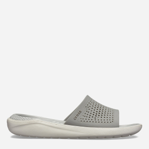 Шльопанці Crocs LiteRide Slide 205183-06J 44 (M11) 28 см SMOKE/PEARL WHITE (191448287747) рейтинг