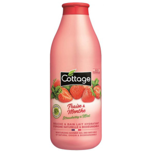 Гель для душа Cottage Strawberry&Mint 750 мл (3141380059053) ТОП в Полтаве