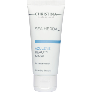 Азуленовая маска красоты Christina Sea Herbal Beauty Mask Azulene 60 мл (7290100360606) в Полтаве