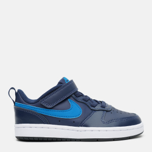 Кеды детские Nike Court Borough Low 2 (Psv) BQ5451-403 30 (12.5C) 18.5 см Темно-синие (195239268670) ТОП в Полтаве