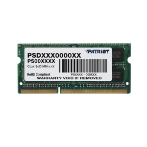 Модуль для ноутбука SoDIMM 8GB 1600 MHz Patriot (PSD38G16002S) краща модель в Полтаві