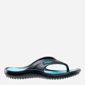 Сланці AquaWave Ilama Wmns 38 Black/Blue/Curacao (5902786156061) краща модель в Полтаві