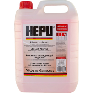 Антифриз HEPU G12 концентрат 5 л Червоний (P999-G12-005) рейтинг