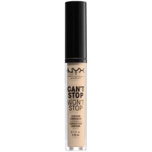 Консилер для обличчя NYX Professional Makeup Can't Stop Won`t Stop Concealer 06 Vanila 3.5 мл (800897168582) краща модель в Полтаві