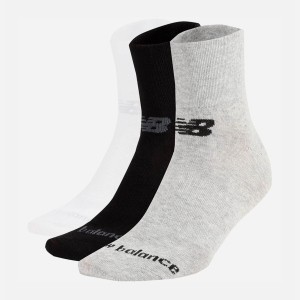 Шкарпетки New Balance Prf Cotton Flat Knit Ankle Socks 3 Pair LAS95233WM 35-38 3 пари Різнокольорові (192983723103) краща модель в Полтаві
