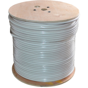 Коаксіальний кабель з живленням Ritar W305-RG59+2x0.5 мм 0.81 мм CU 305 м (RT-W305-RG59+2x0.5mm)
