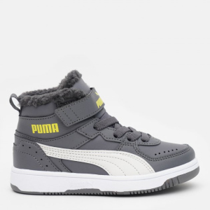 Ботинки детские Puma Rebound Joy Fur PS 37547904 28.5 (10.5) CASTLEROCK-Nimbus Cloud-Nrgy Yellow-Puma White (4063699545692) надежный