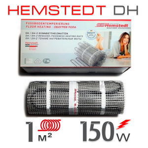 Нагревательный мат Hemstedt DH 1 кв.м надежный