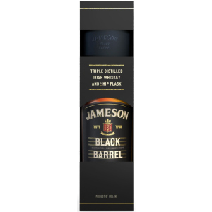 Виски Jameson Black Barrel 0.7 л 40% + фляга (5011007023577) лучшая модель в Полтаве