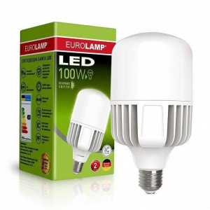 EUROLAMP LED Лампа надпотужна 100W E40 5000K в Полтаві