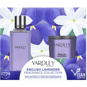 Набор Yardley Туалетная вода Yardley English Lavender 50 мл + Ароматизированная свеча 120 г (5056179303683) в Полтаве