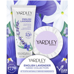 Набір Yardley Мило English Lavender 50 г Крем для рук English Lavender 30 г (5056179303577) краща модель в Полтаві