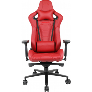 Кресло игровое Anda Seat Dracula Size M Red NAPA LEATHER (AD14-03-RB-L/C-R01) в Полтаве