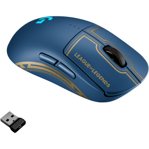 Миша Logitech G PRO Wireless Gaming Mouse League of Legends Edition (910-006451) краща модель в Полтаві