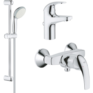 Набір змішувачів GROHE Start Curve 126747 (23805000+23767000+26196000) ТОП в Полтаві