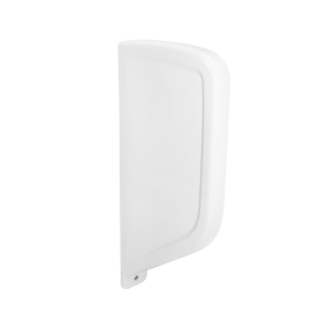 Перегородка для пісуара підвісна Qtap Crow 100x390x830 White (QT0588HDUV001W) ТОП в Полтаві