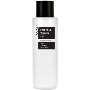 Тонер-эссенция для лица Coxir Black Snail Collagen Toner 150 мл (8809080826171) в Полтаве