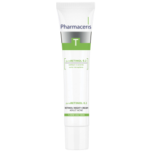 Нічний крем із ретинолом Pharmaceris T Pure Retinol 0.3% 40 мл (5900717140073) ТОП в Полтаві