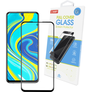 Захисне скло Global Full Glue для Xiaomi Redmi Note 9S Black в Полтаві